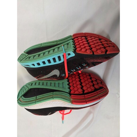 Nike Shoes Womens 9.5 Orange Air Zoom Structure 18 683737-800 Running Sneakers - Picture 7 of 7